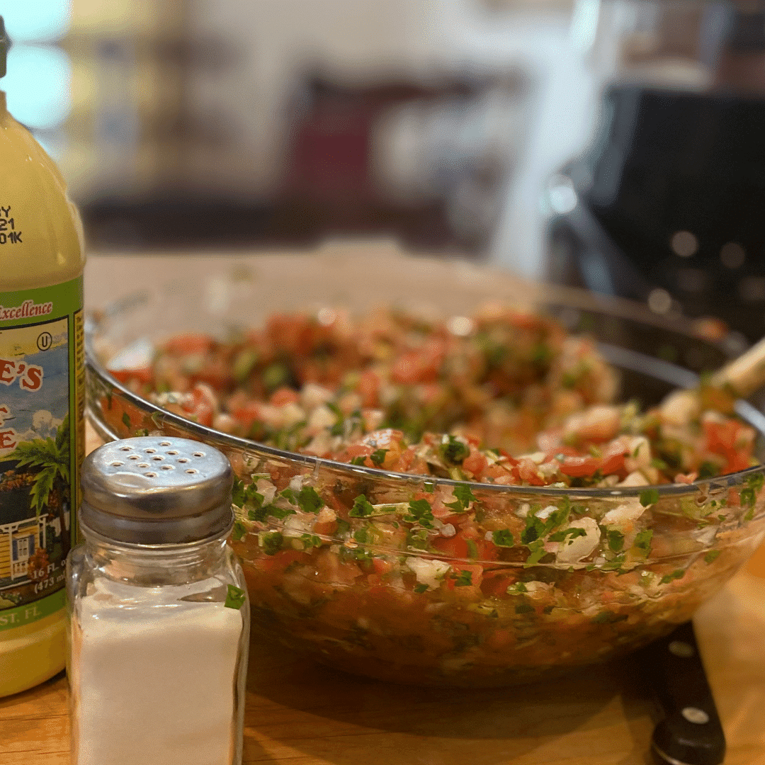 The Best Mild Pico de Gallo