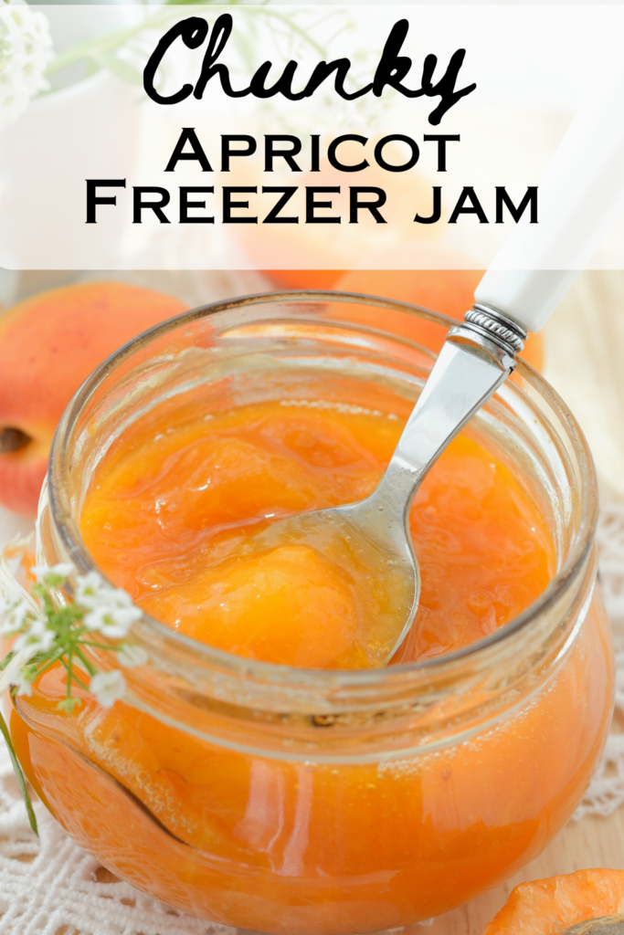 chunky apricot freezer jam