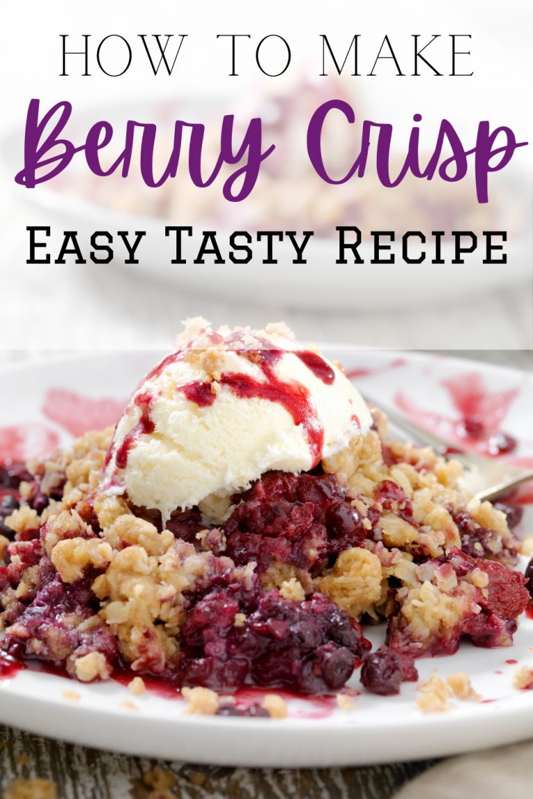 The Best Blackberry Crisp Recipe Fast & Easy Farmhouse Harvest I’m