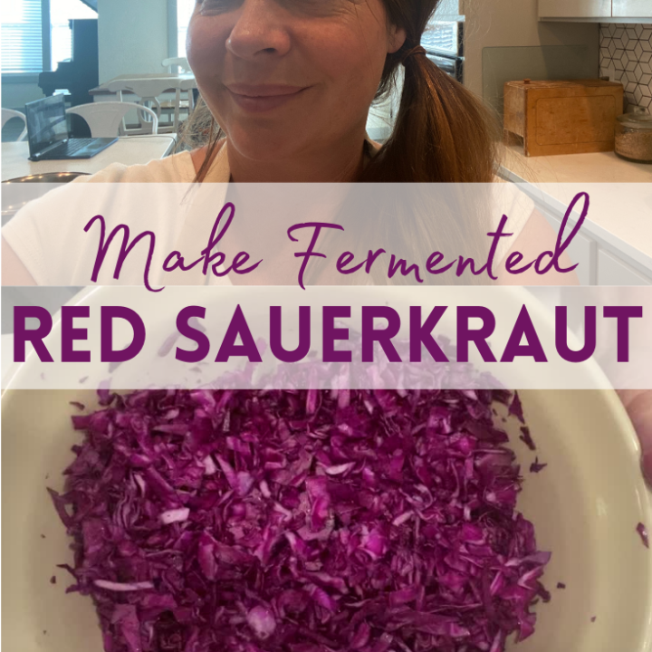 Fermented Red Sauerkraut