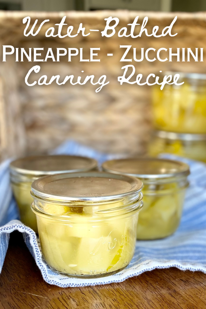 canned zucchini pineapple 