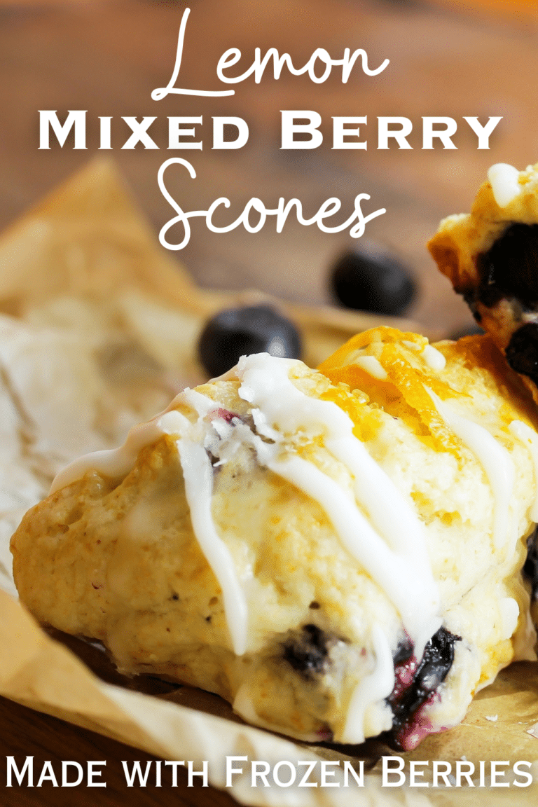 Lemon Berry Scones The BEST Low Fat Recipe
