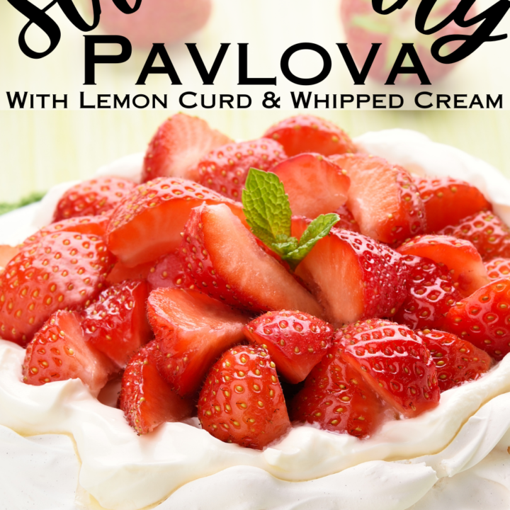 Strawberry Lemon Pavlova