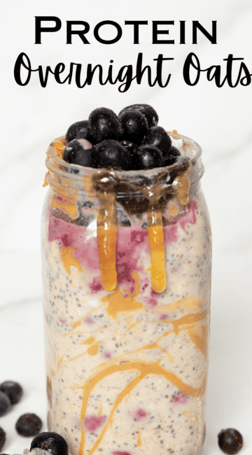 High Protein Overnight Oats - The Best Recipe - Farmhouse Harvest