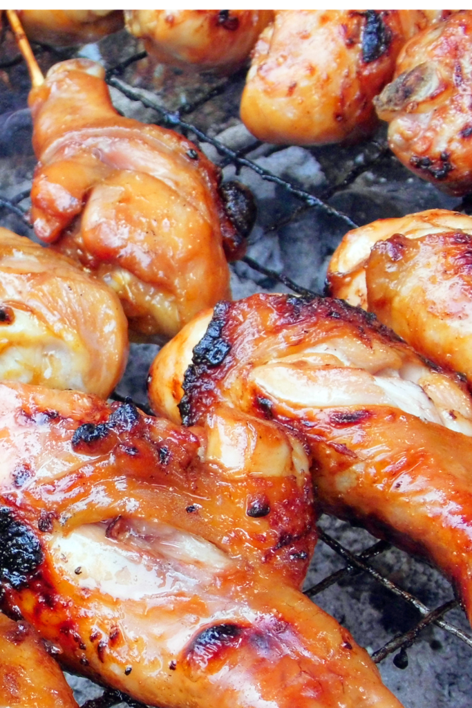 grilled chicken legs and thighs 