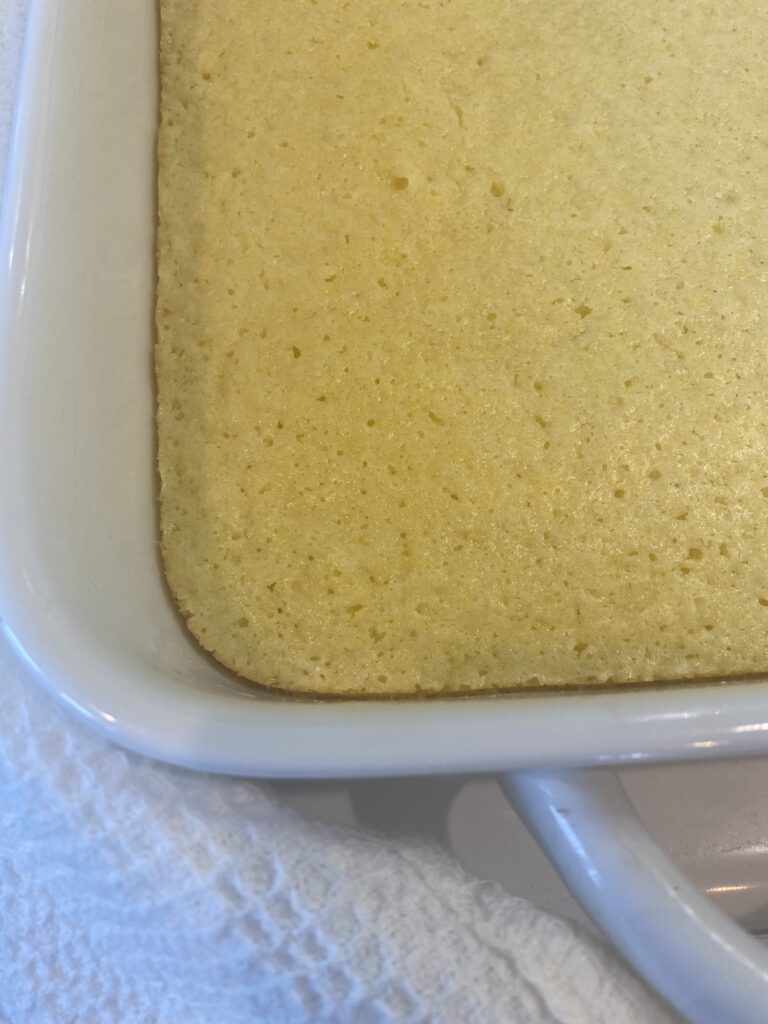 done baking cornbread