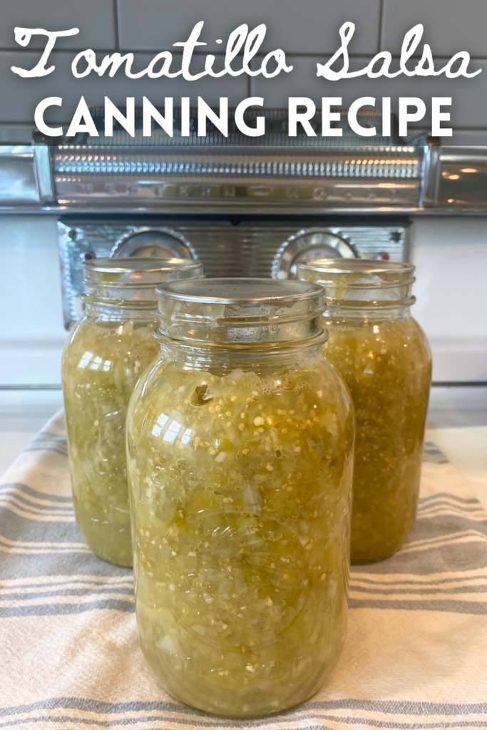 tomatillo salsa canning recipe