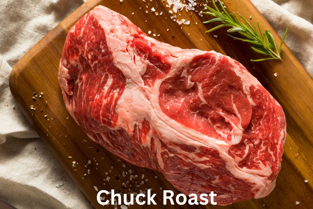 chuck roast raw