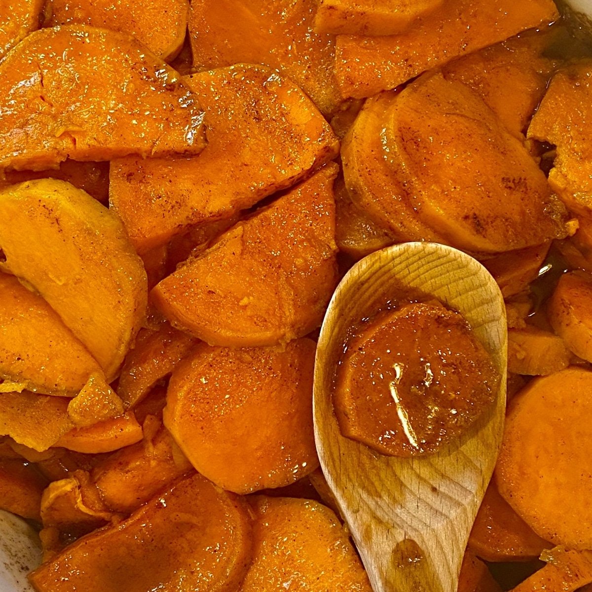 oven baked candied yams