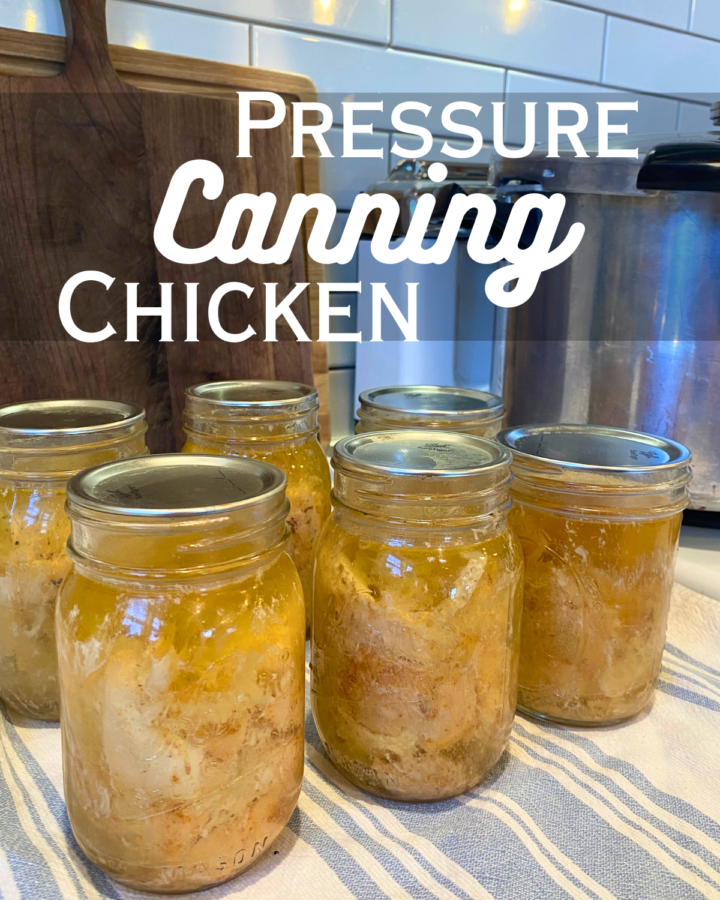 Chicken Canning Recipe - Raw Pack Pressure Canning