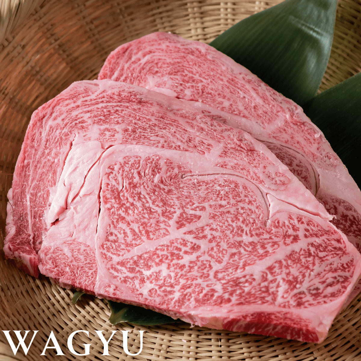 raw wagyu steak