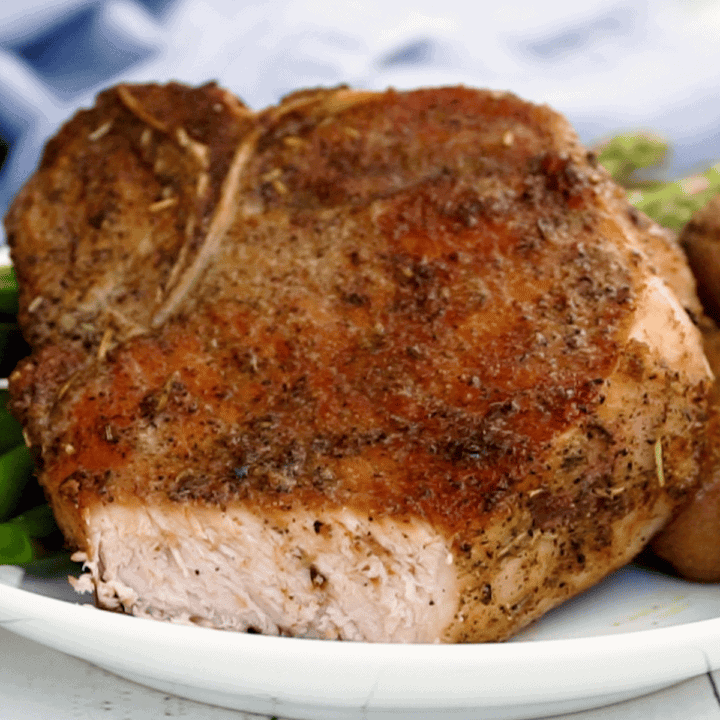 juicy oven baked pork chops