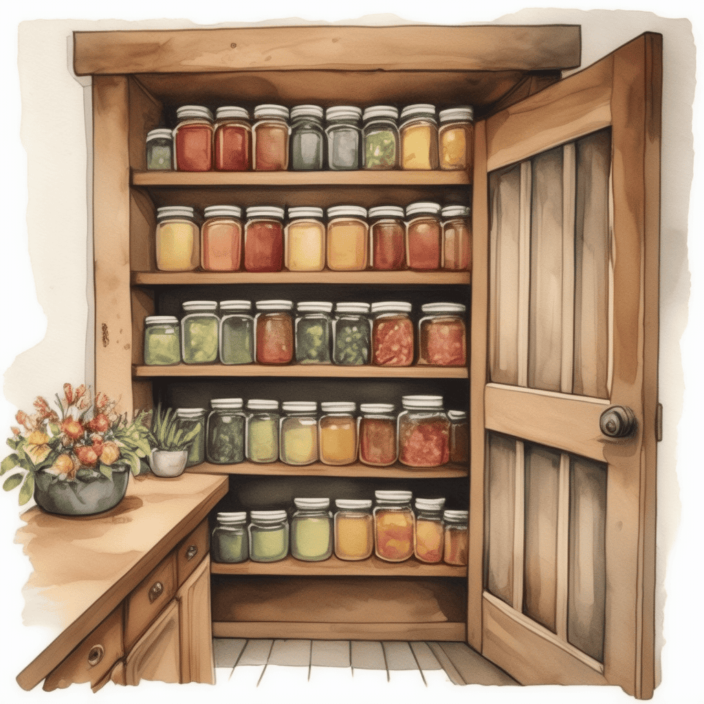 save money gardening by canning or preserving produce to eat later! 