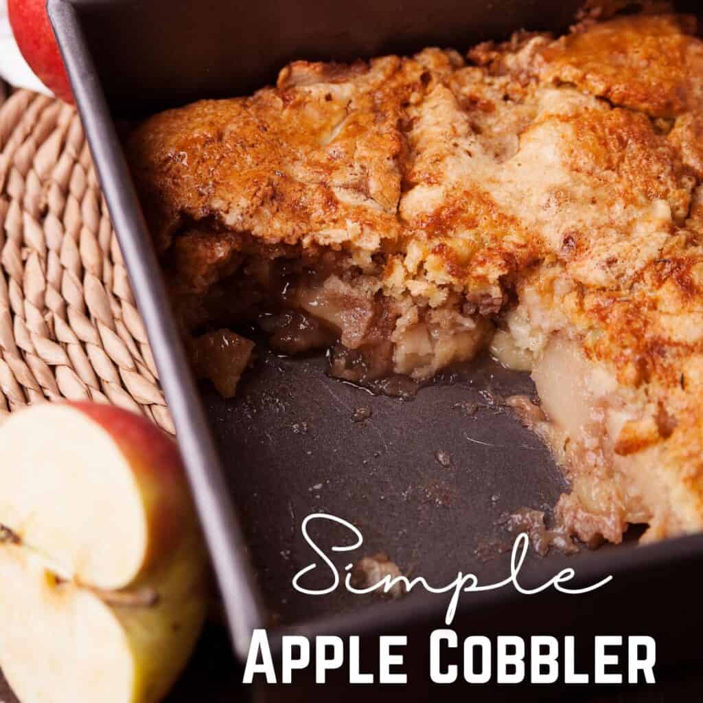 apple cobbler