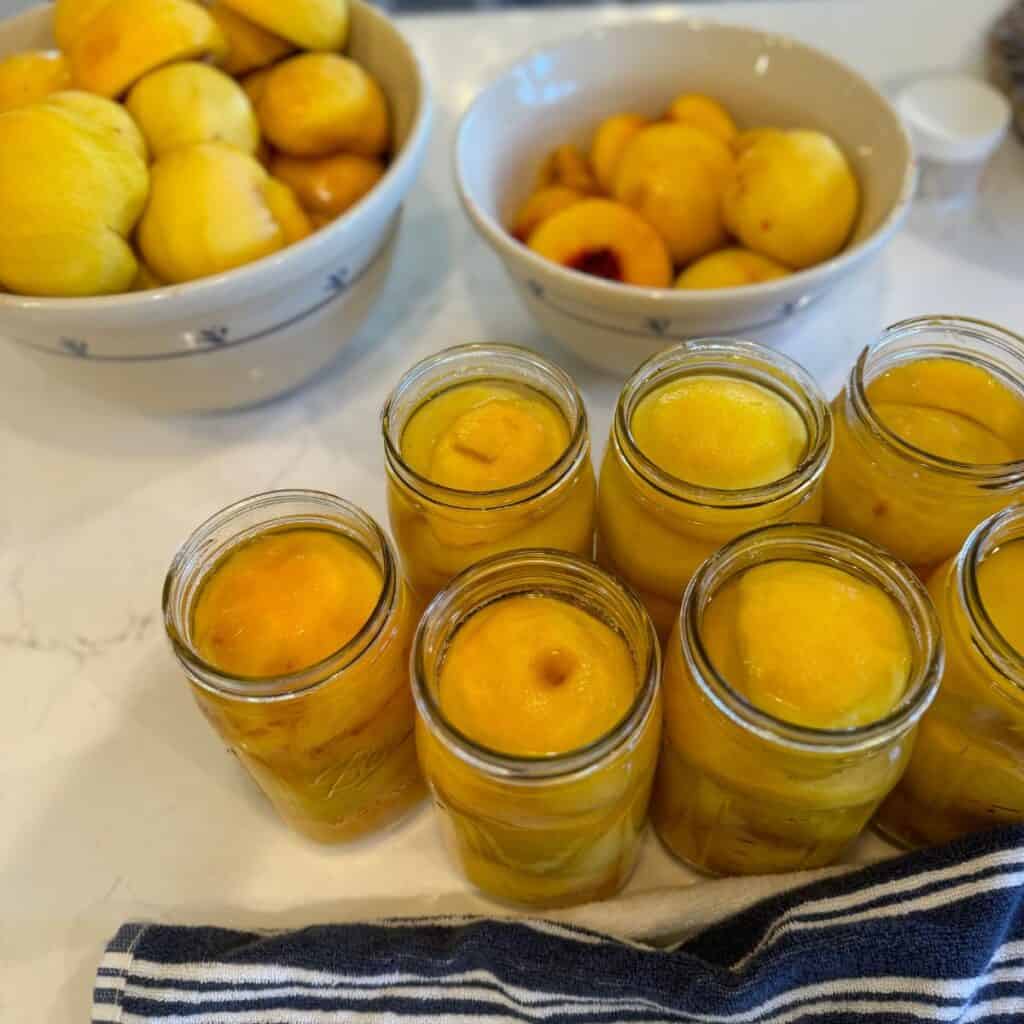 Easy Peach Canning Recipe How to Can Peaches