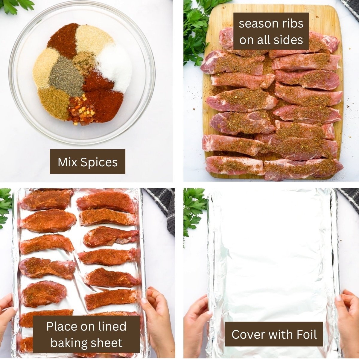 making country style pork ribs in the oven